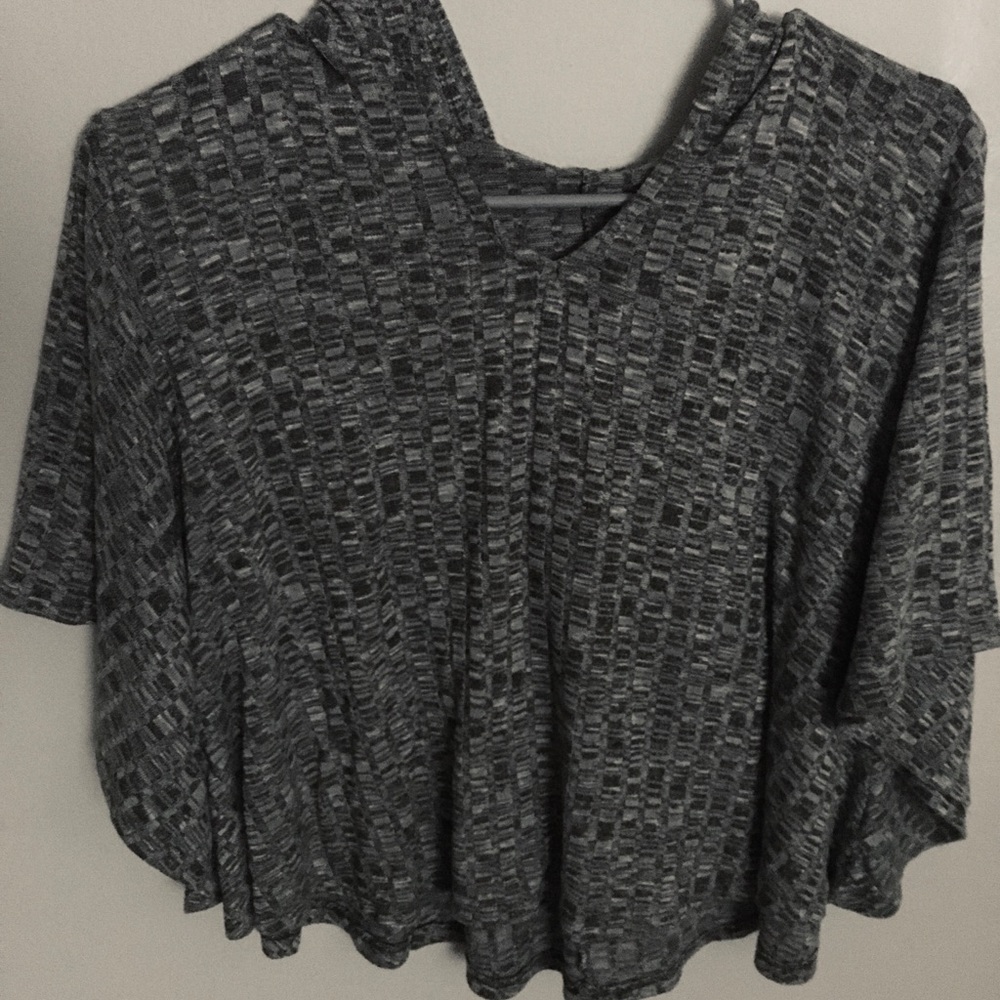 Cropped Activewear Hoodie